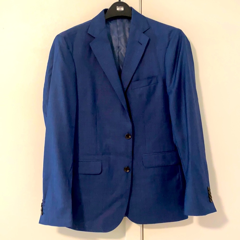 Men’s blue blazer NWT 40r - Strong Suit